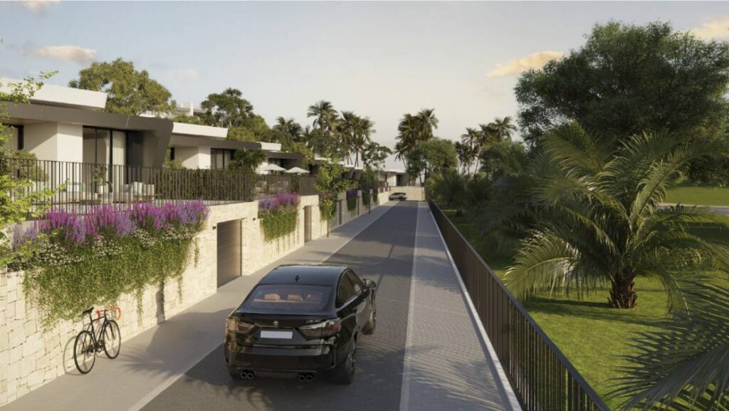 Villas de nouvelle construction en bord de golf et vue mer Alicante
