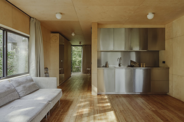 La cocina, abierta al salón